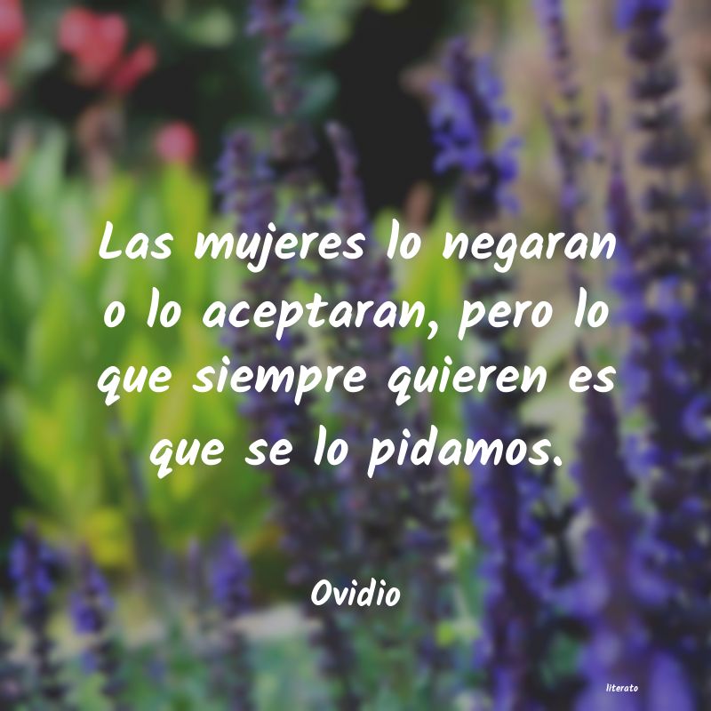 frases de Ovidio