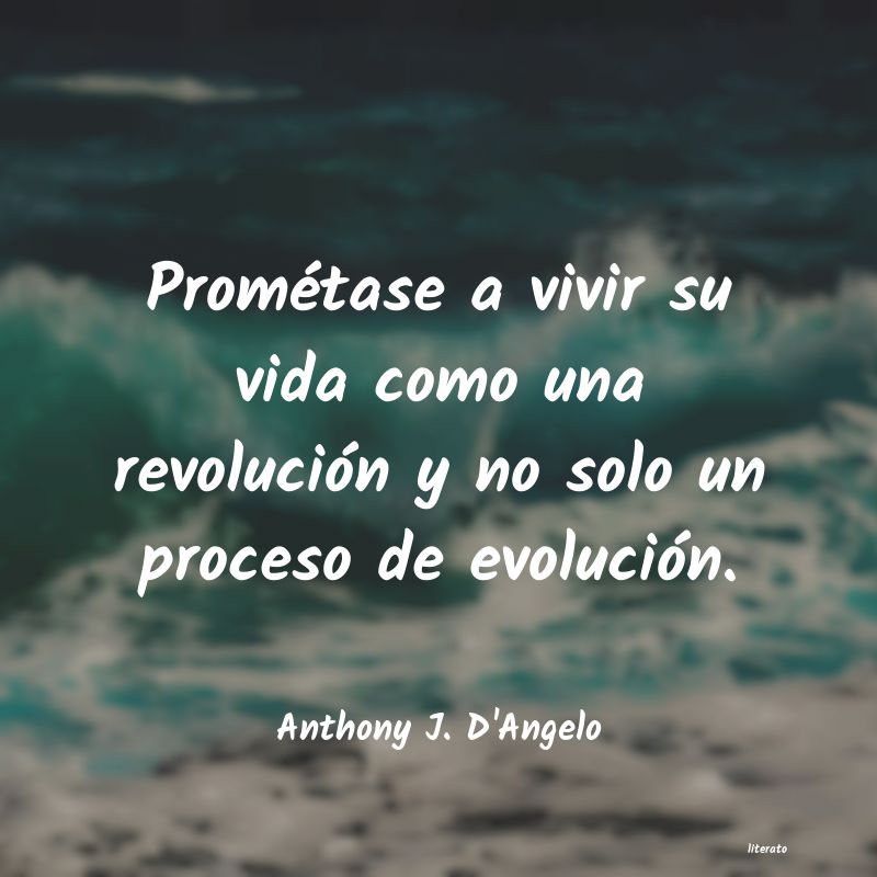 Frases de Anthony J. D'Angelo