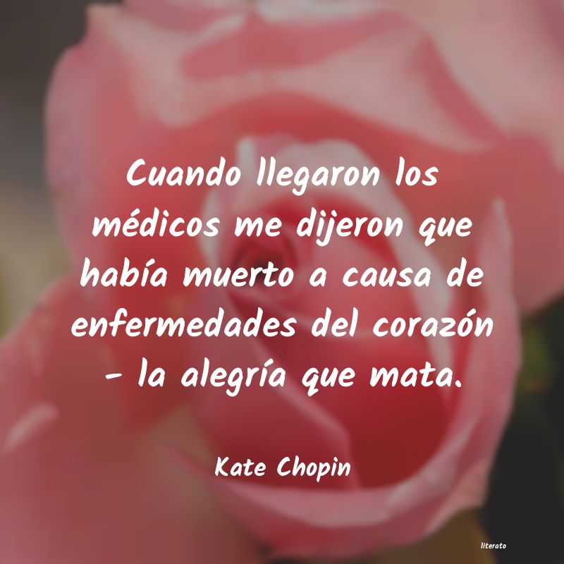 Frases de Kate Chopin