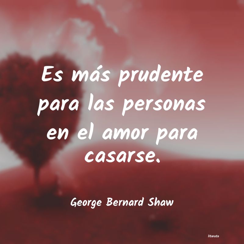 frases de George Bernard Shaw