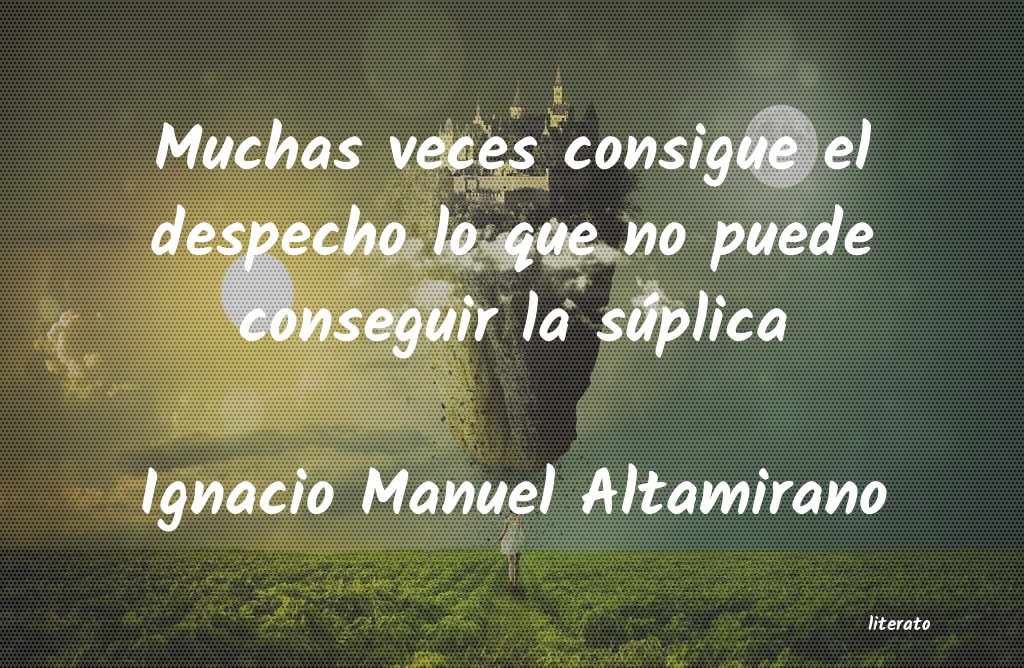 frases de Ignacio Manuel Altamirano
