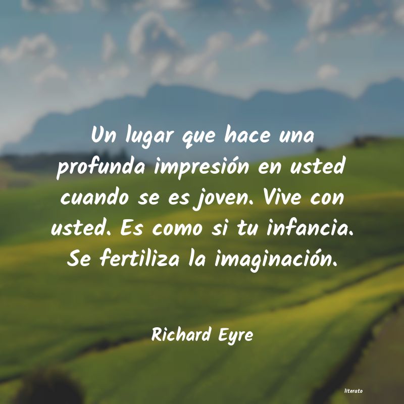 Frases de Richard Eyre