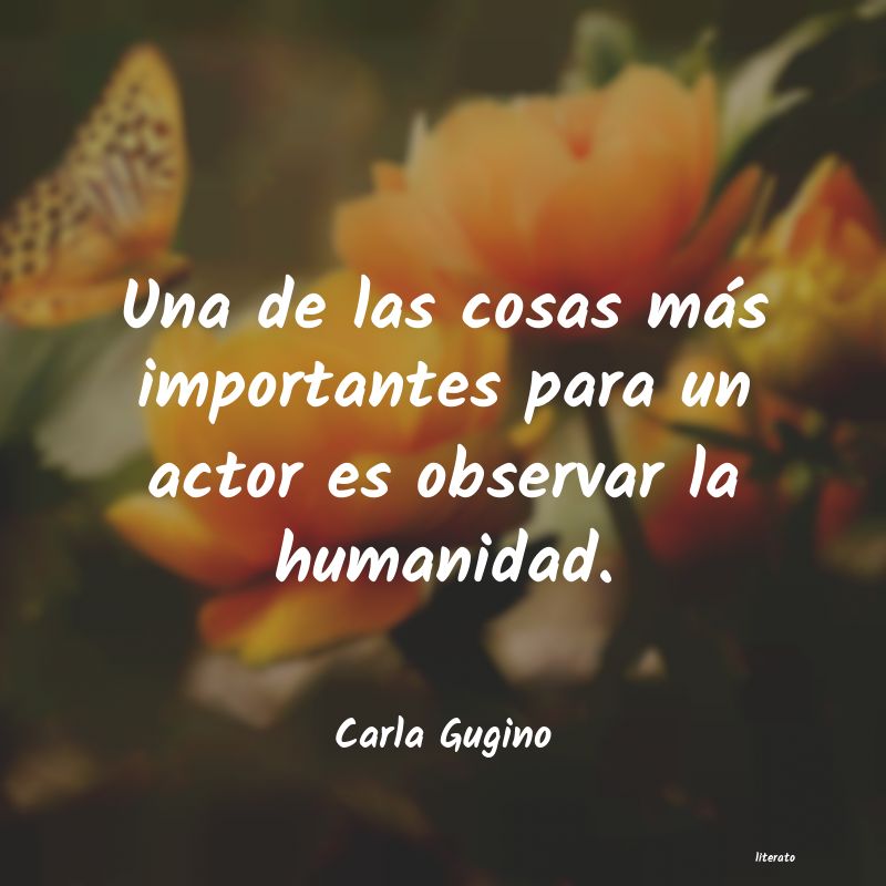 Frases de Carla Gugino