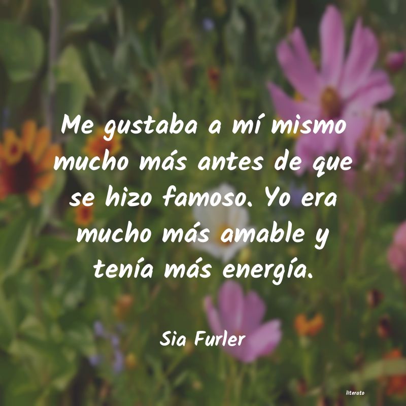 Frases de Sia Furler