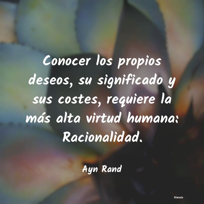 frases de Ayn Rand