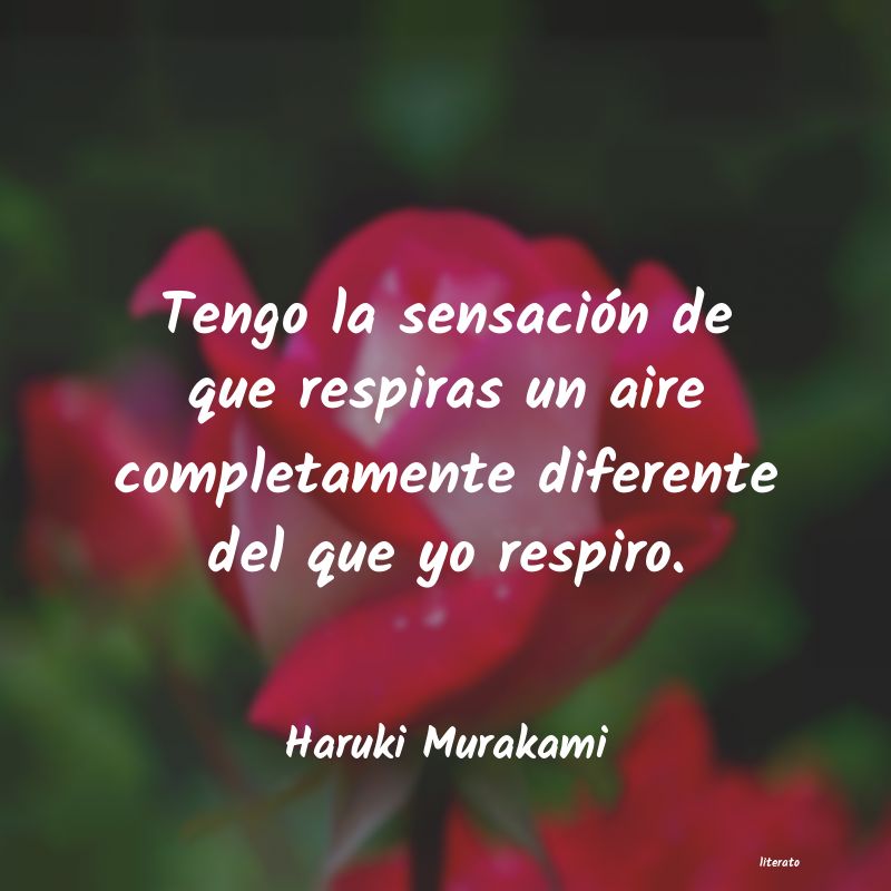 frases de Haruki Murakami