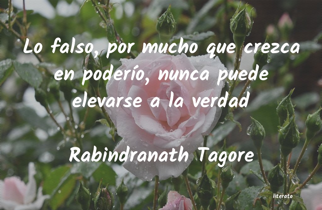 Frases de Rabindranath Tagore