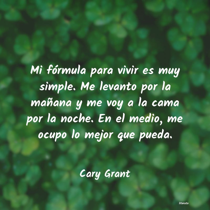 frases de Cary Grant