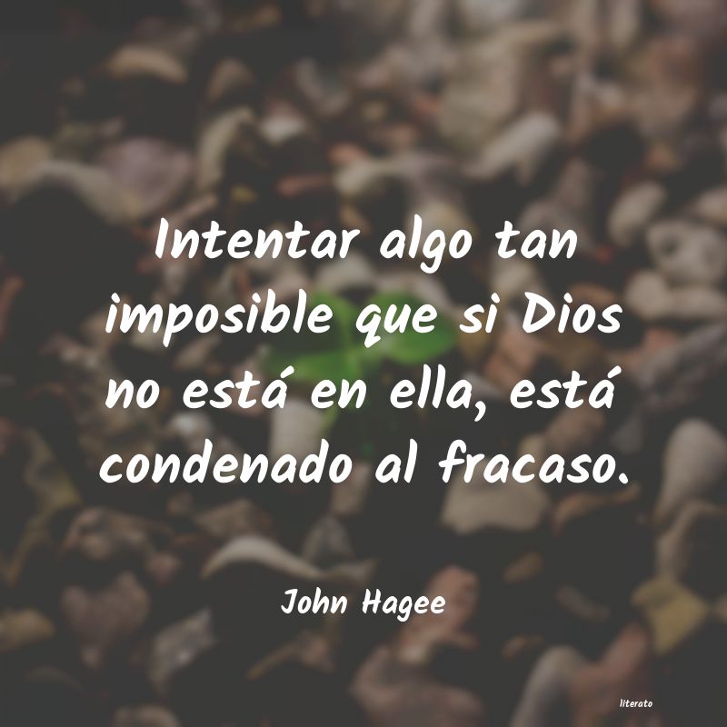Frases de John Hagee