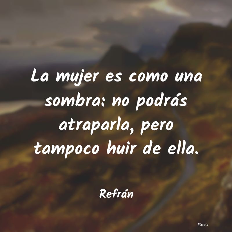 frases de Refrán