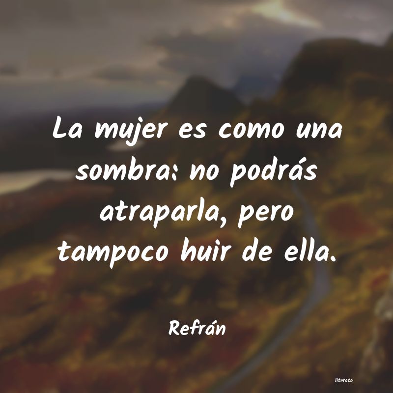 Frases de Refrán