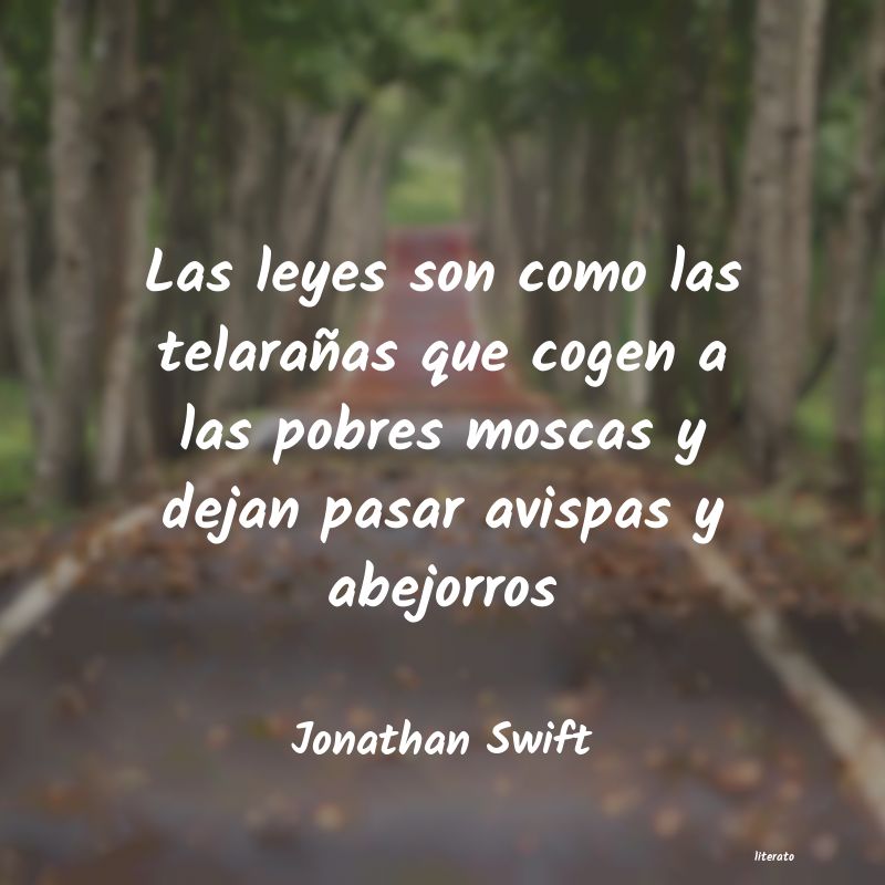 Frases de Jonathan Swift