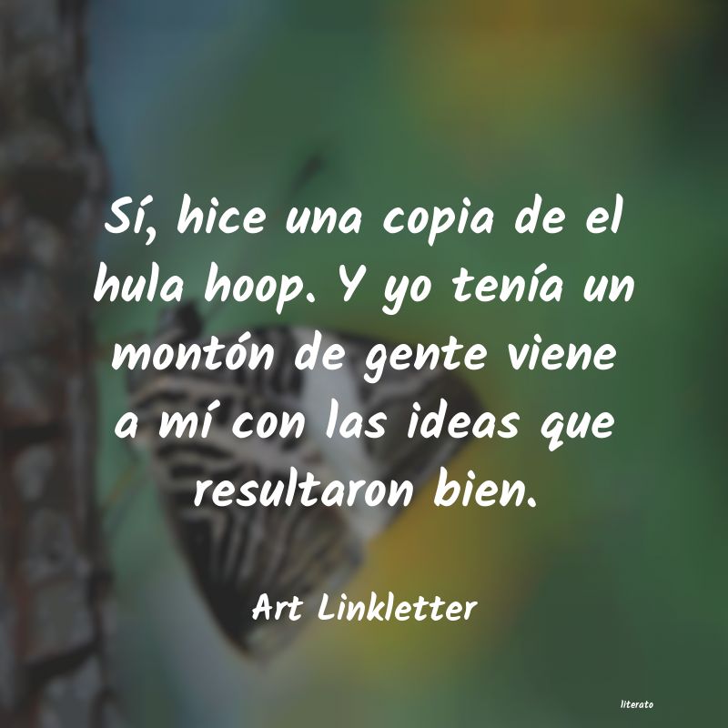 frases de Art Linkletter