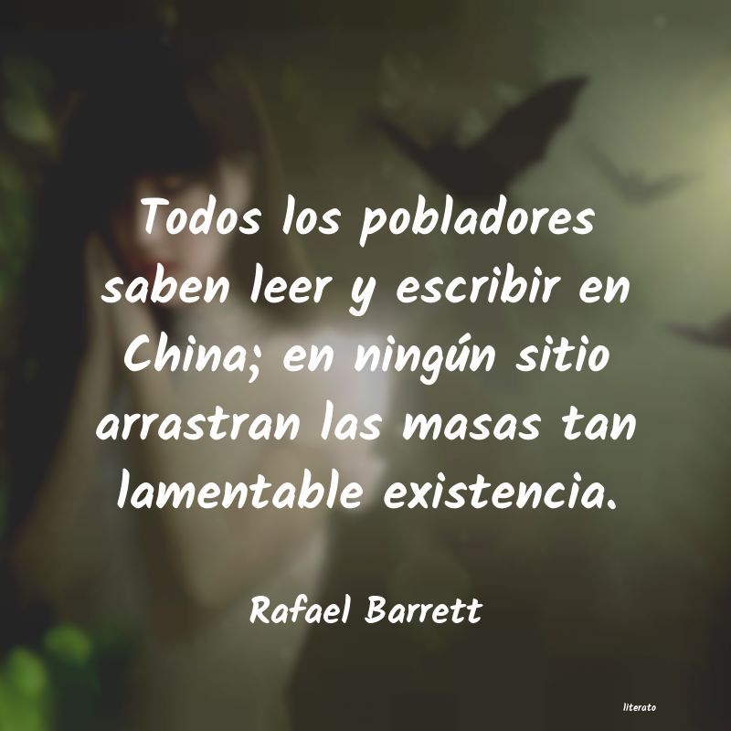 frases de Rafael Barrett
