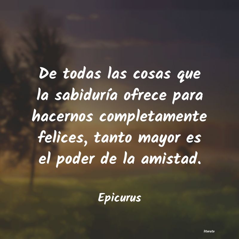 Frases de Epicurus