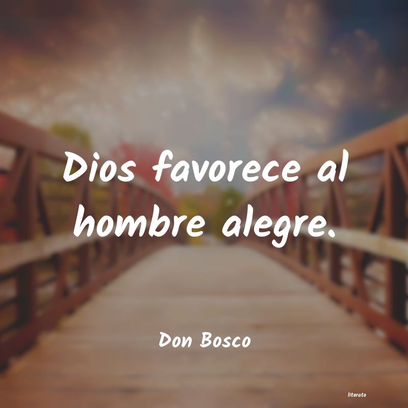 Frases de Don Bosco