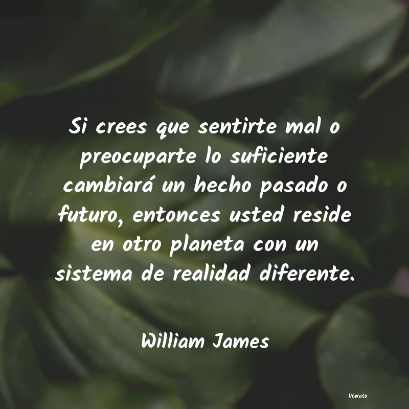 Frases de William James