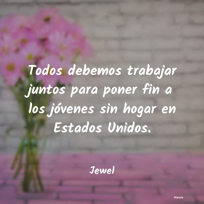 frases de Jewel