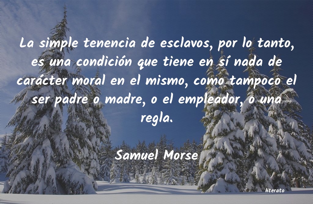 frases de Samuel Morse