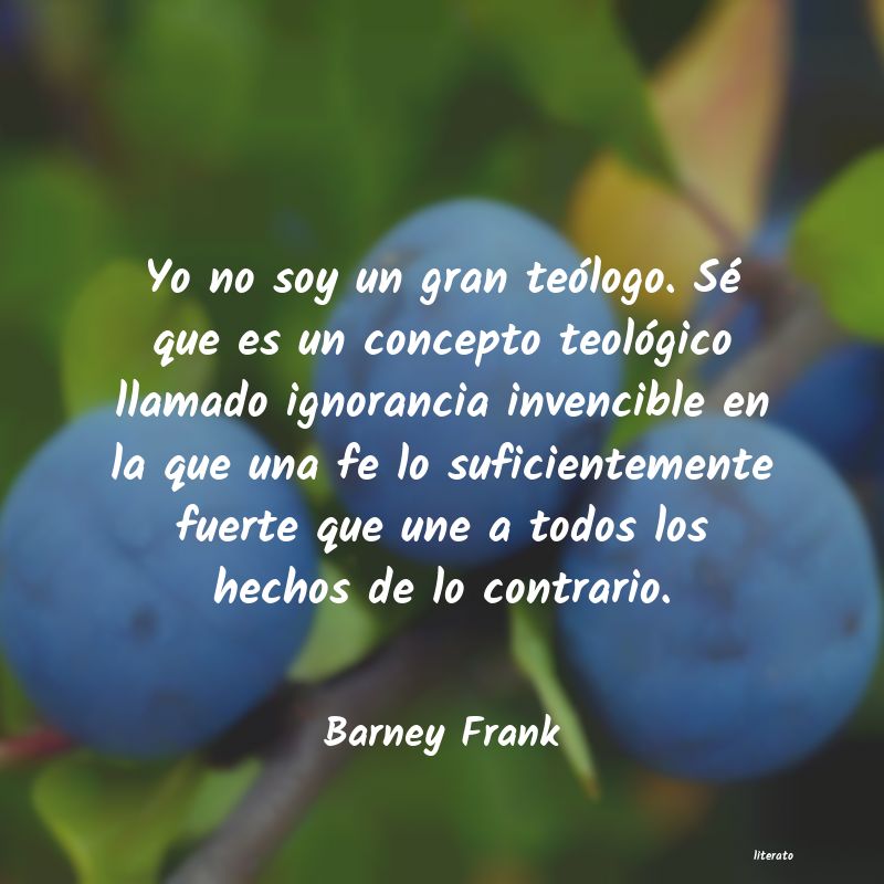 Frases de Barney Frank