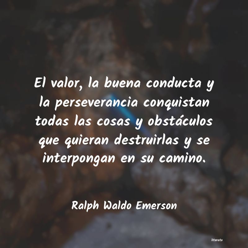 Frases de Ralph Waldo Emerson