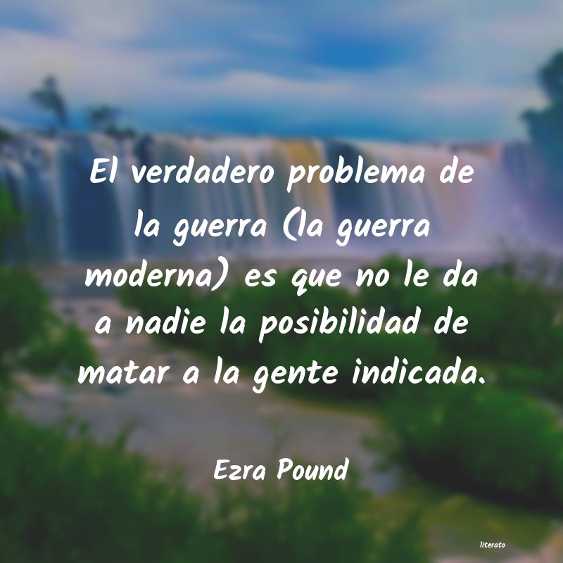 Frases de Ezra Pound