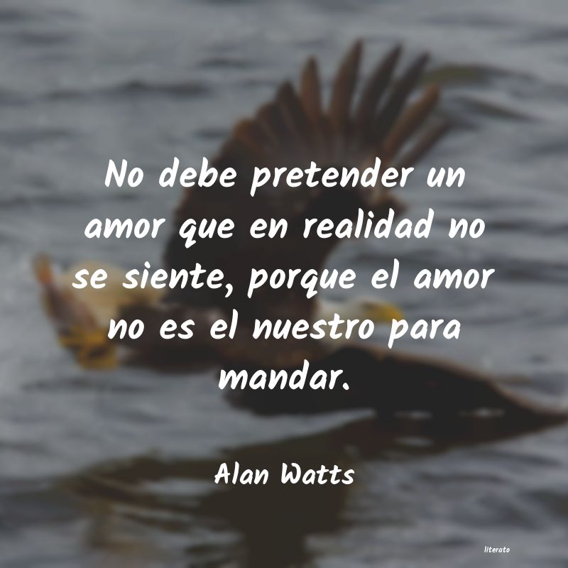 Frases de Alan Watts