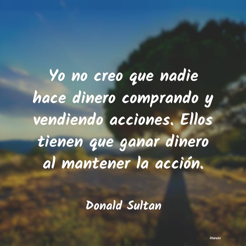 frases de Donald Sultan