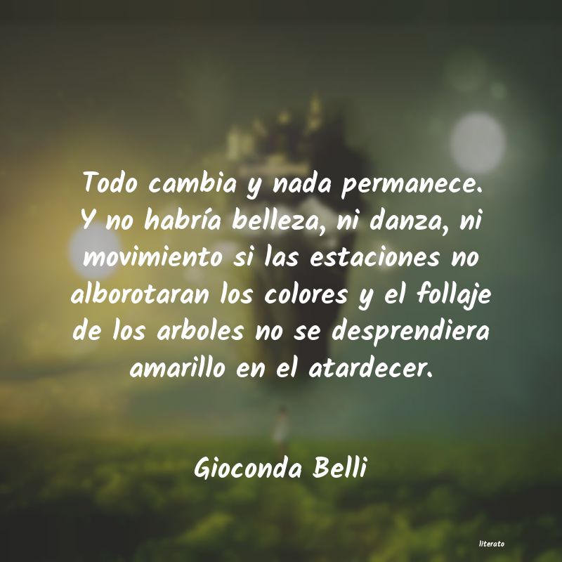 Frases de Gioconda Belli