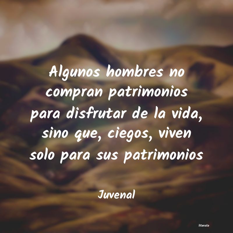 Frases de Juvenal