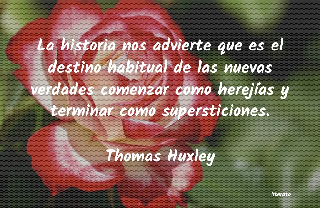 Frases de Thomas Huxley