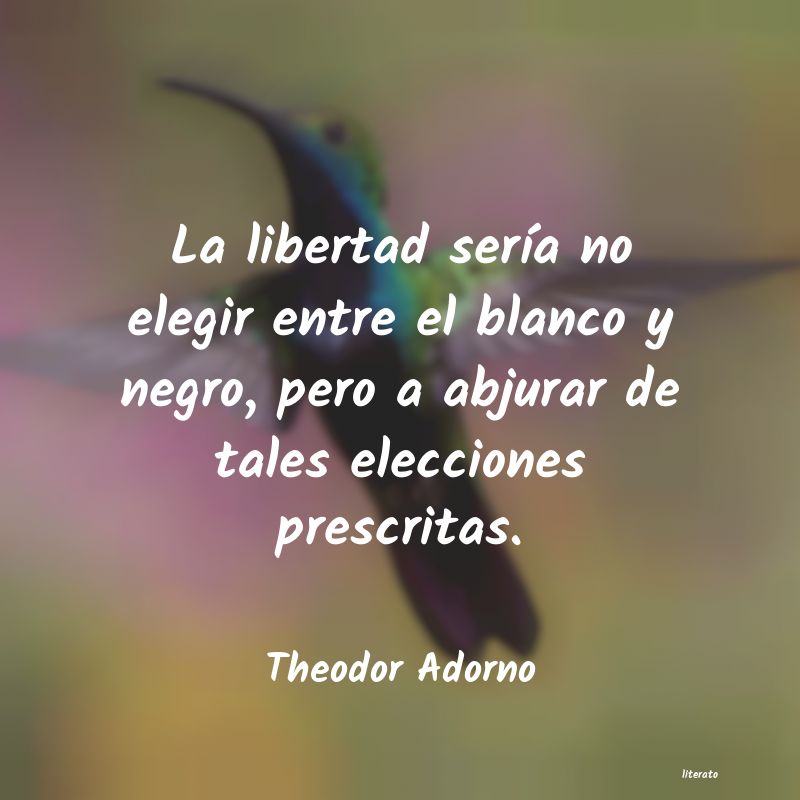 Frases de Theodor Adorno