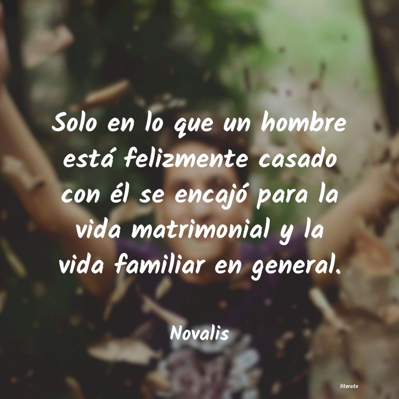 frases de Novalis