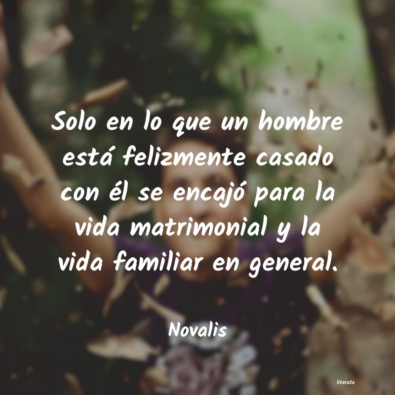 Frases de Novalis