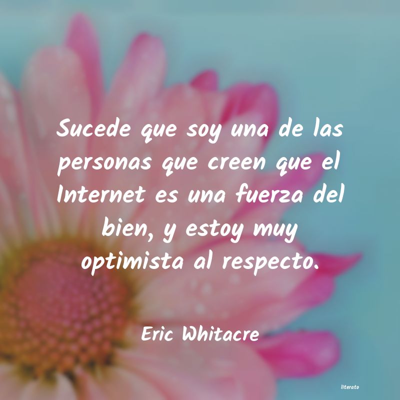 frases de Eric Whitacre