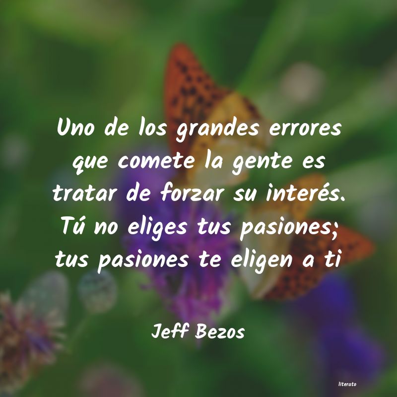 Frases de Jeff Bezos