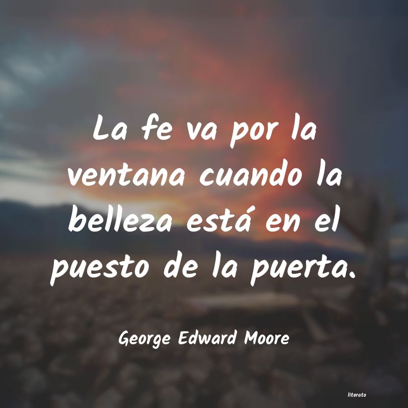 Frases de George Edward Moore