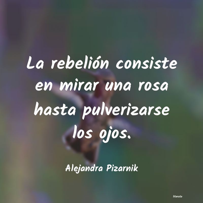 frases de Alejandra Pizarnik