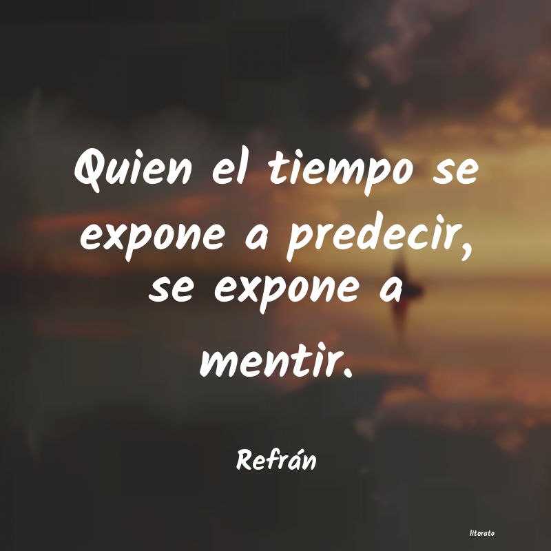 frases de Refrán