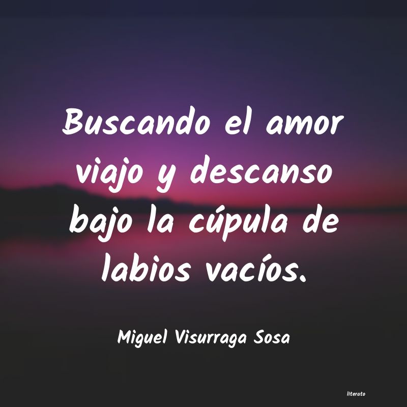 Frases de Miguel Visurraga Sosa