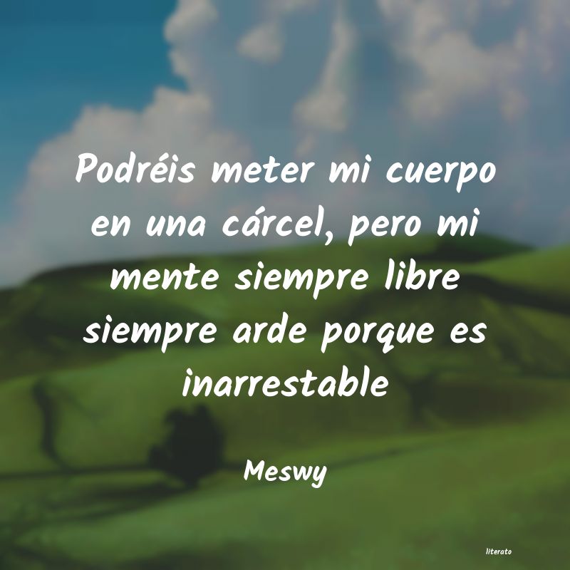 frases de Meswy