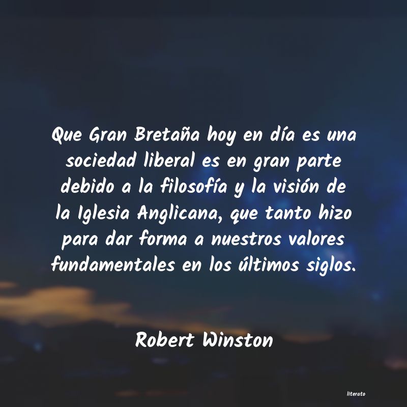 frases de Robert Winston