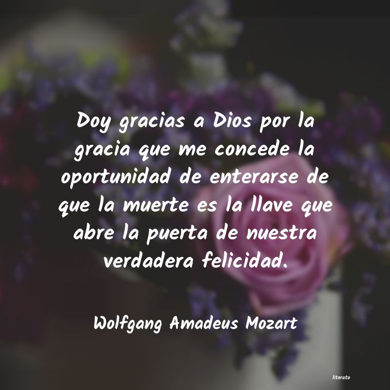 Frases de Wolfgang Amadeus Mozart