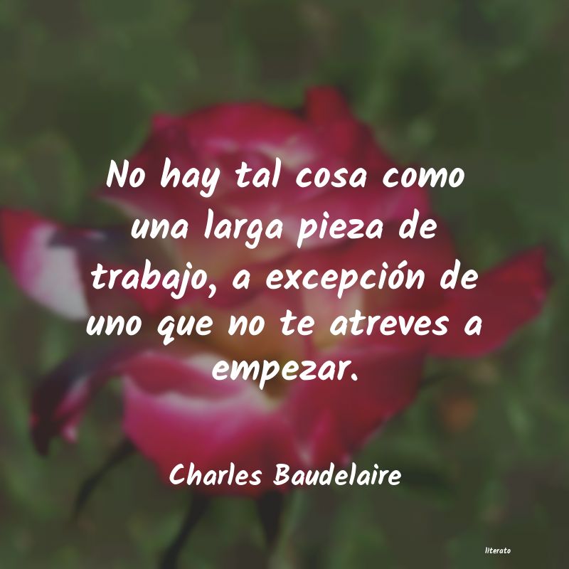 Frases de Charles Baudelaire