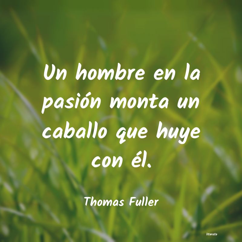 frases de Thomas Fuller