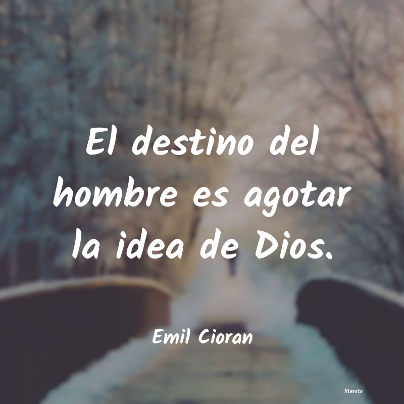 Frases de Emil Cioran