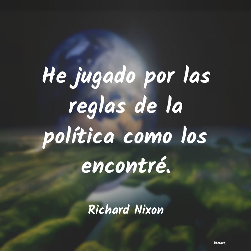 frases de Richard Nixon