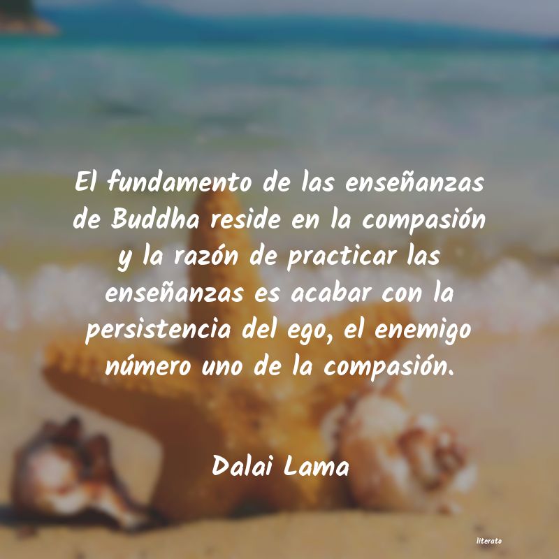 ayudar al enemigo dalai lama