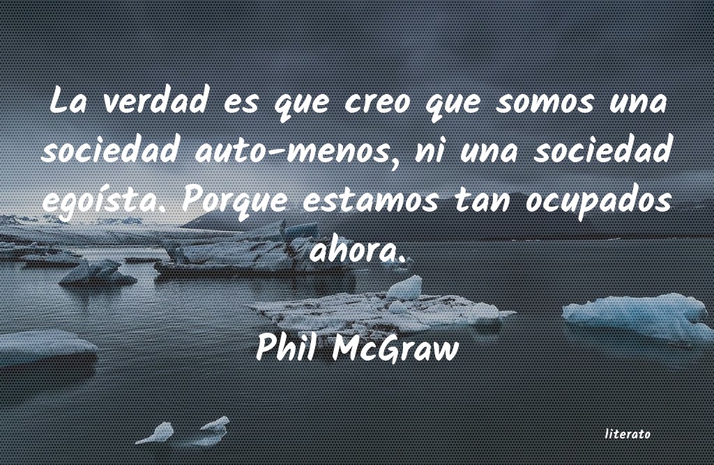 frases de Phil McGraw