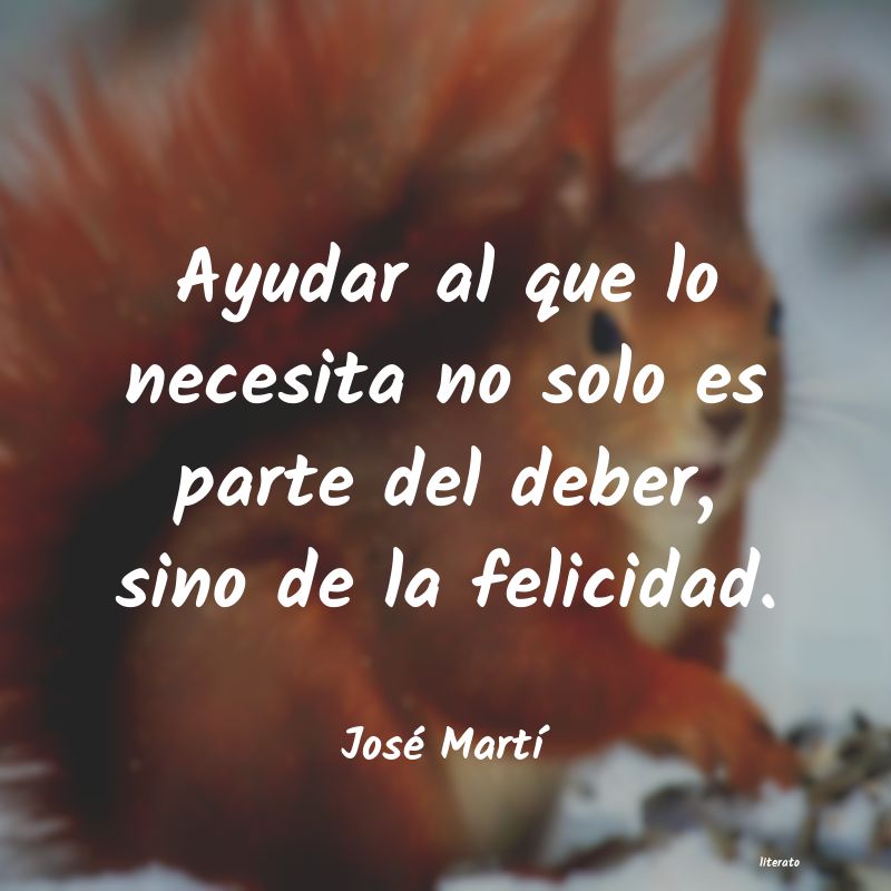 Frases de José Martí